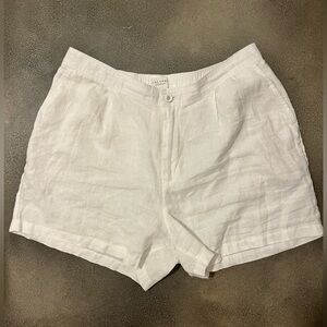 Calypso St. Barth Louise Linen Shorts Size XL